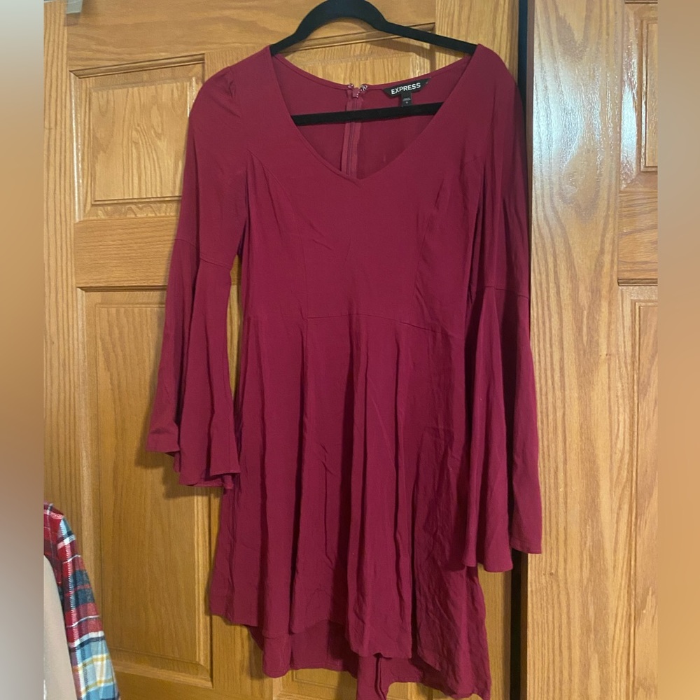 Maroon Dress